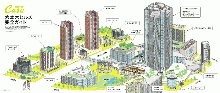 來源: http://teppeiangel.com/wmap_casa_brutus_roppongi.html
